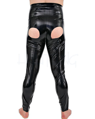 (Bild für) Anatomische Latex-Spankinghose mit Analoptionen