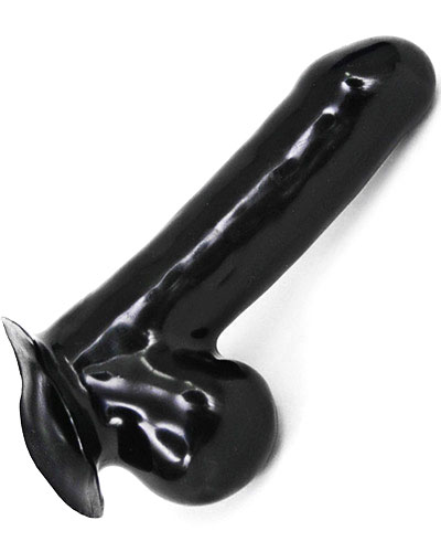 (Bild für) Anatomisches Latex-Kondom mit Basisplatte