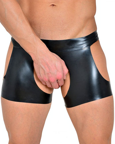(Bild für) Latex-Shorts Ouvert