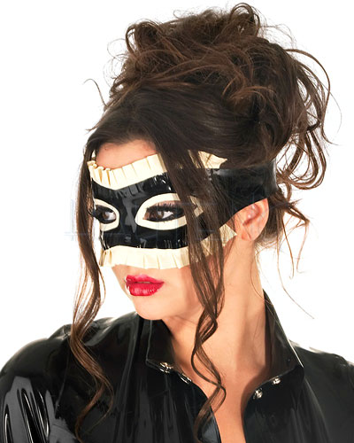 (Bild für) Maids Augenmaske aus geklebtem Latex