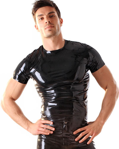 (Bild für) T-Shirt aus geklebtem Latex
