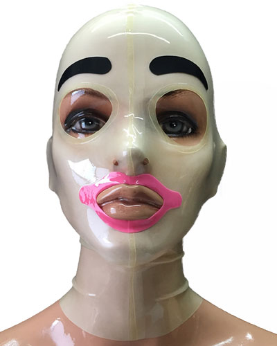 (Bild für) Dolly Hood - Manga-Puppenmaske aus geklebtem Latex mit RV