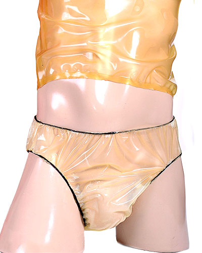 (Bild für) Herrenslip aus hauchdünnem Latexgummi < 0,2mm