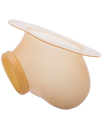 (Bild für) Anatomischer Latex-Ball Bag BEN mit Basisplatte - semi