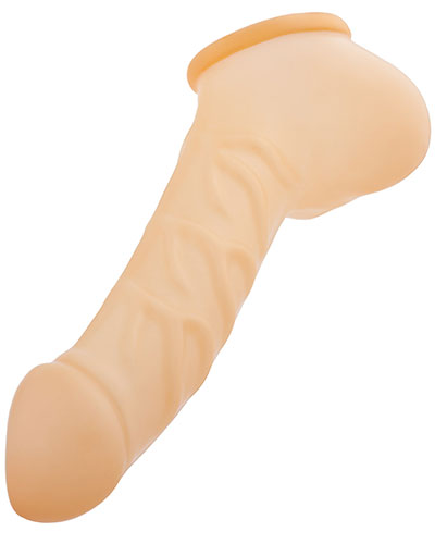 (Bild für) FRANZ anatomische Latex-Penishülle - 14 cm - semitransparent