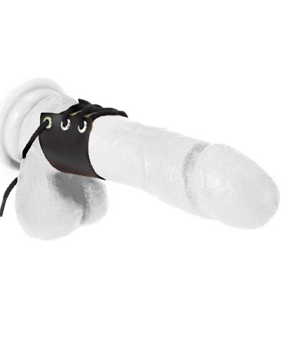 (Bild für) Penismanschette aus Leder