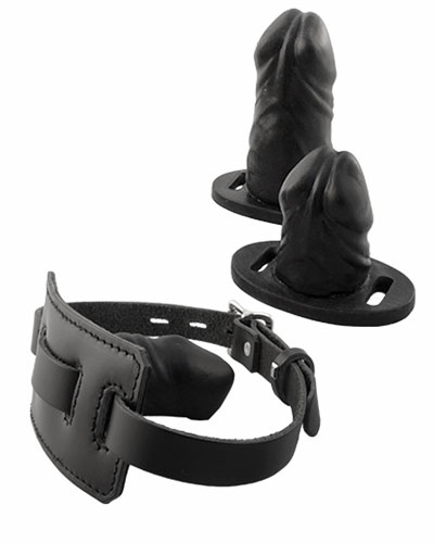 (Bild für) DEEP THROAT Trainer-Knebel Kit - abschließbar