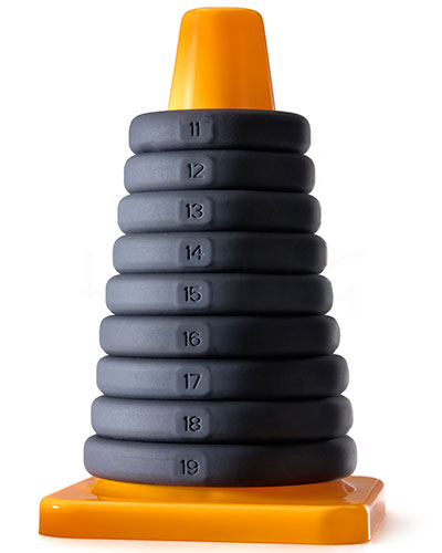 (Bild für) Perfect Fit PLAY ZONE KIT - 9 Cockringe mit Kegel