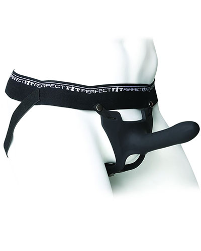 (Bild für) Perfect Fit ZORO 5.5 Strap-On Dildo - schwarz