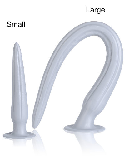 (Bild für) 665 SPHINCTER Liquid Silicone Analschlange in 2 Größen