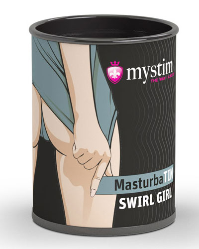 (Bild für) MasturbaTIN SWIRL GIRL ein Möschen im Döschen