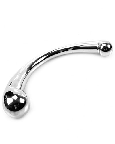 (Bild für) CURVY DOUBLE ENDED Edelstahldildo