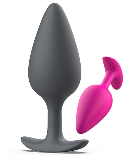 (Bild für) BFILLED BASIC PLUS Analplug mit stimulierender Kugel