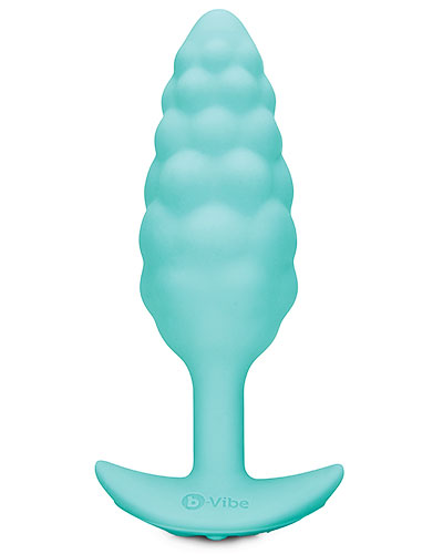 (Bild für) b-Vibe BUMP TEXTURE PLUG - kleiner Analplug mit Vibration