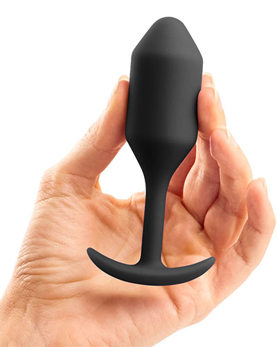 (Bild für) b-Vibe SNUG PLUG 2 Analplug mit stimulierenden Kugeln