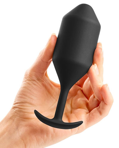 (Bild für) b-Vibe SNUG PLUG 4 Analplug mit stimulierenden Kugeln