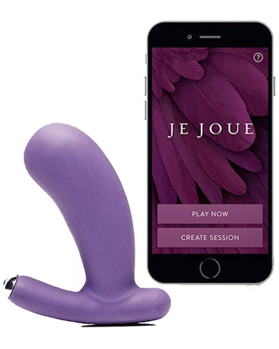 (Bild für) Je Joue NUO - schwarzer Analvibrator mit App-Steuerung