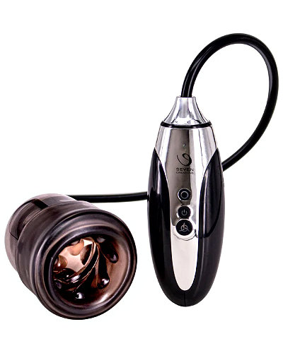 (Bild für) Core Penishead Pump - Eicheltrainerpumpe mit 7 Vibrationsmodi