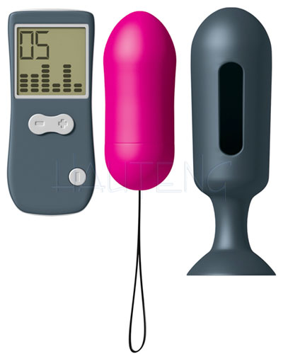 (Bild für) Dorcel GENIUS SECRET VIBE - ferngesteuertes Vibroei mit Analplug
