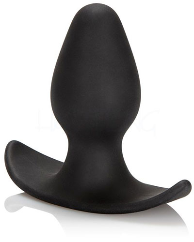 (Bild für) PERFECT PLUG Analplug aus schwarzem Silikon