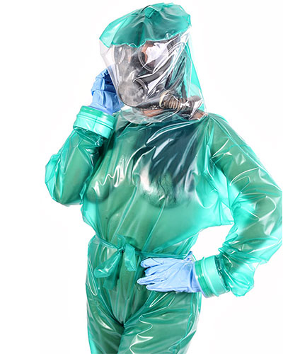 (Bild für) HazChem Suit - Schutzanzug - aus PVC