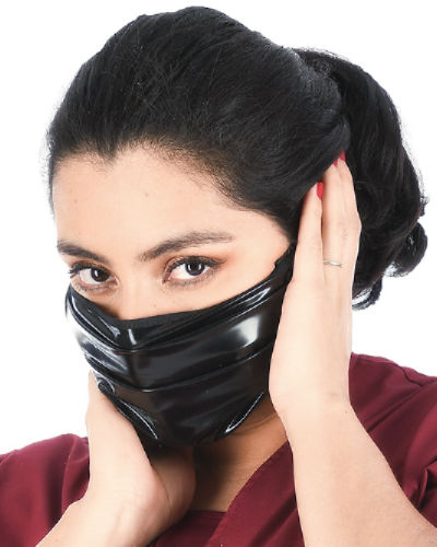 (Bild für) Klinikmaske aus PVC - Mundschutz