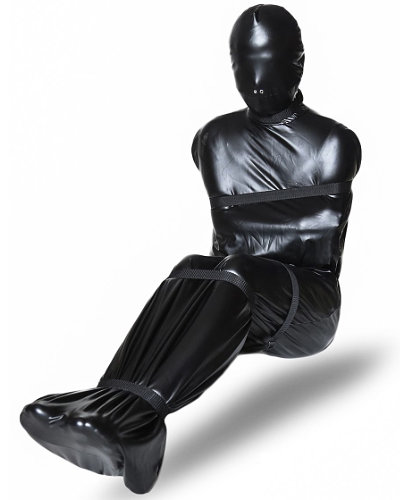 (Bild für) Bondage-Body Bag aus PVC mit Riemen