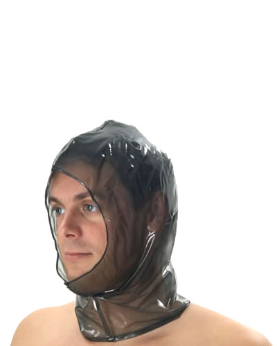 (Bild für) Haube aus PVC mit offenem Gesicht