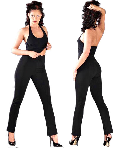 (image for) Stretch Pants with Zipper