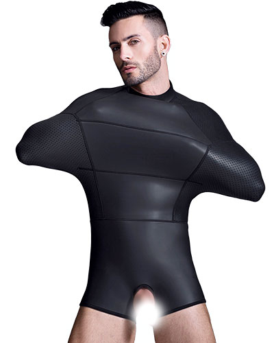 (Bild für) Bondage-Kurzanzug aus Neopren - Pod Suit
