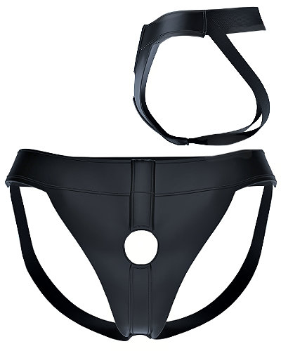 (Bild für) NEOJOCK AIR Jock Strap aus Neopren mit Penisöffnung von Rubber Shock