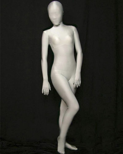 (Bild für) Shiny Zenshin Tights-Anzug in grauweiss