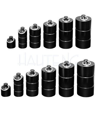 (Bild für) Set mit Tonnengewichten - 50 gr. bis 500 gr.