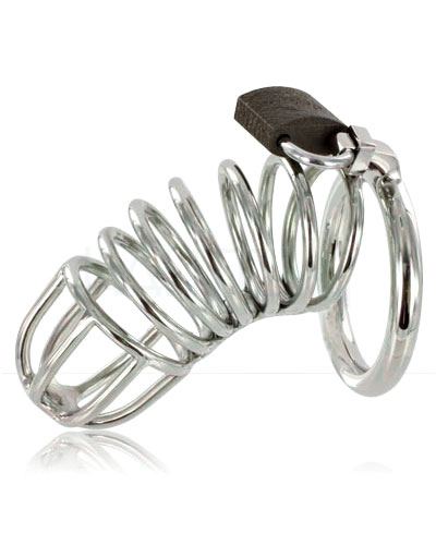 (Bild für) SPIRAL Keuschheitskäfig aus Edelstahl - 2 Größen