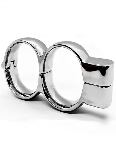 (Bild für) Irish 8 Handcuffs aus Edelstahl