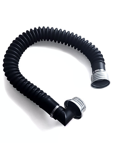 (Bild für) Gasmaskenschlauch mit abgewinkeltem Innengewinde (Female Connector)