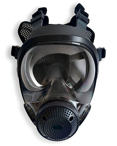 (Bild für) Double RD40 Gasmaske mit doppeltem Lufteinlass