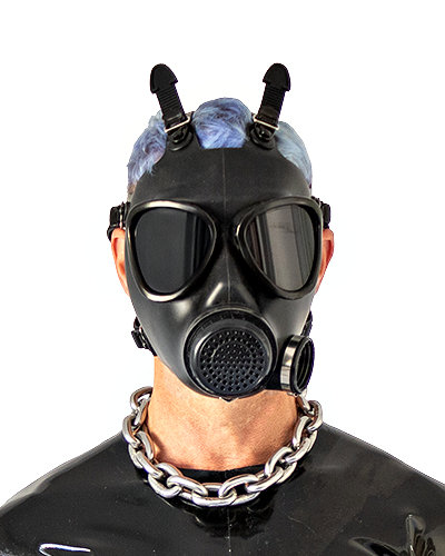 (Bild für) Army Gasmaske mit schwarzen Gläsern