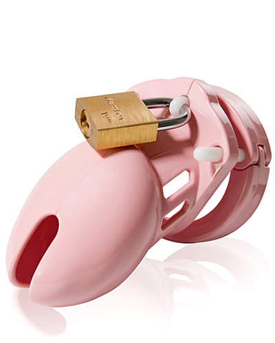 (Bild für) CB-X CB-6000S kleinerer Keuschheitskäfig in pink