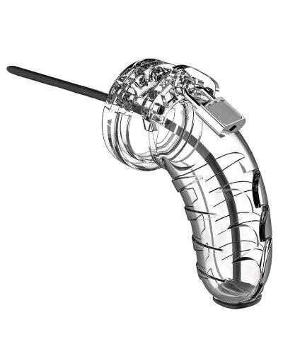 (Bild für) ManCage Model 16 - Keuschheitskäfig mit Dilator - 4.5" / 11,5 cm