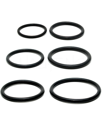 Rubber Cockring Set - 2 Rings