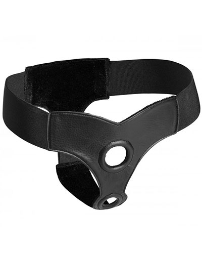 (Bild für) CRAVE Strap-On Harness aus Leatherette für 2 Dildos