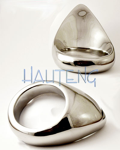 (Bild für) Cockring TEARDROP aus massivem Edelstahl - 3 Größen