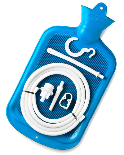 (Bild für) CleanStream Water Bottle Douche Kit - Intimdusche blau