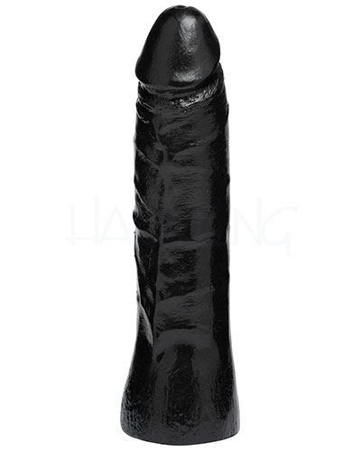 (Bild für) CODEBLACK 7 Inch - dünner schwarzer Vac-U-Lock Dildo