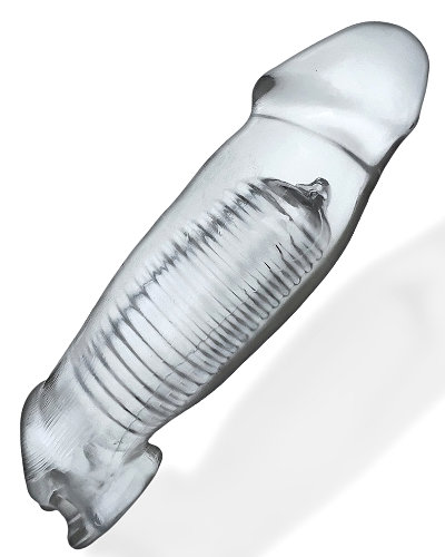 (Bild für) HULK sehr große transparente Penishülle mit Extender von Oxballs
