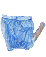 PVC Gent's Posing Pants with Sheath