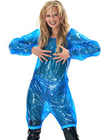 (Bild für) Kurzanzug aus PVC für Damen und Herren - zum Schließen ins Bild klicken