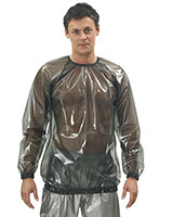 Long Sleeved PVC T-Shirt for Ladies and Gents