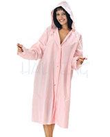 PVC Ladies Rain Coat with Hood